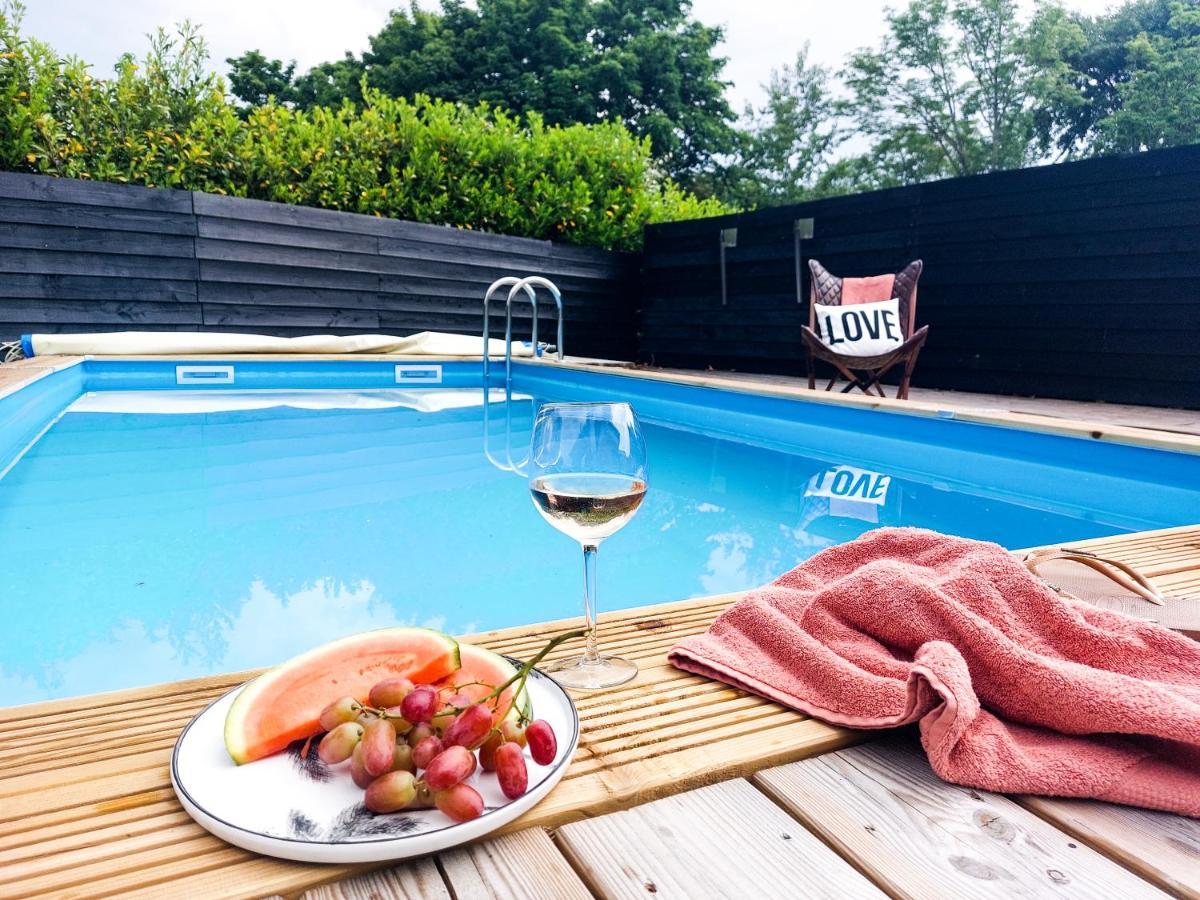 Luxe Vakantiehuis Nova Met Zwembad Одорп Екстериор снимка